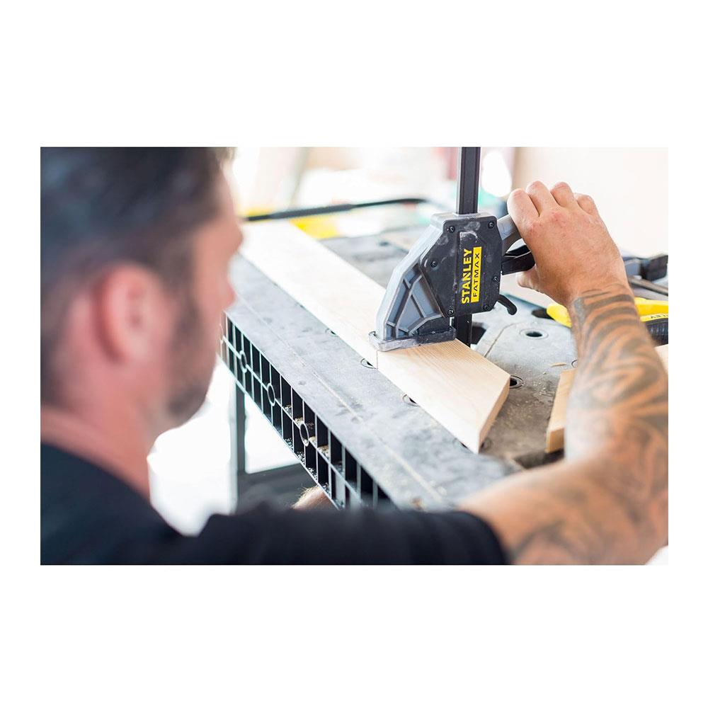 Stanley Fatmax Express Folding Workbench With Up To 455kg Load Capacity - Black