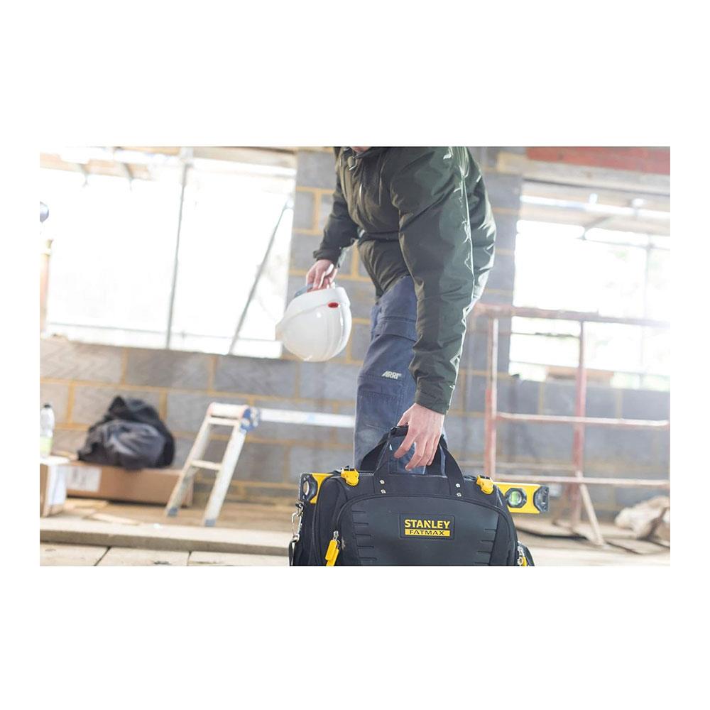 Stanley Fatmax Fatmay Quick Access Tool Bag 483 x 285 x 340 mm - Black