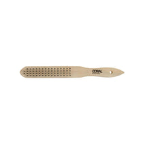 Coral Essentials 4-Row Fine Wire Abrasive Brush - Natural