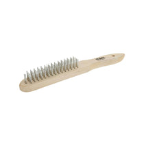 Coral Essentials 4-Row Fine Wire Abrasive Brush - Natural