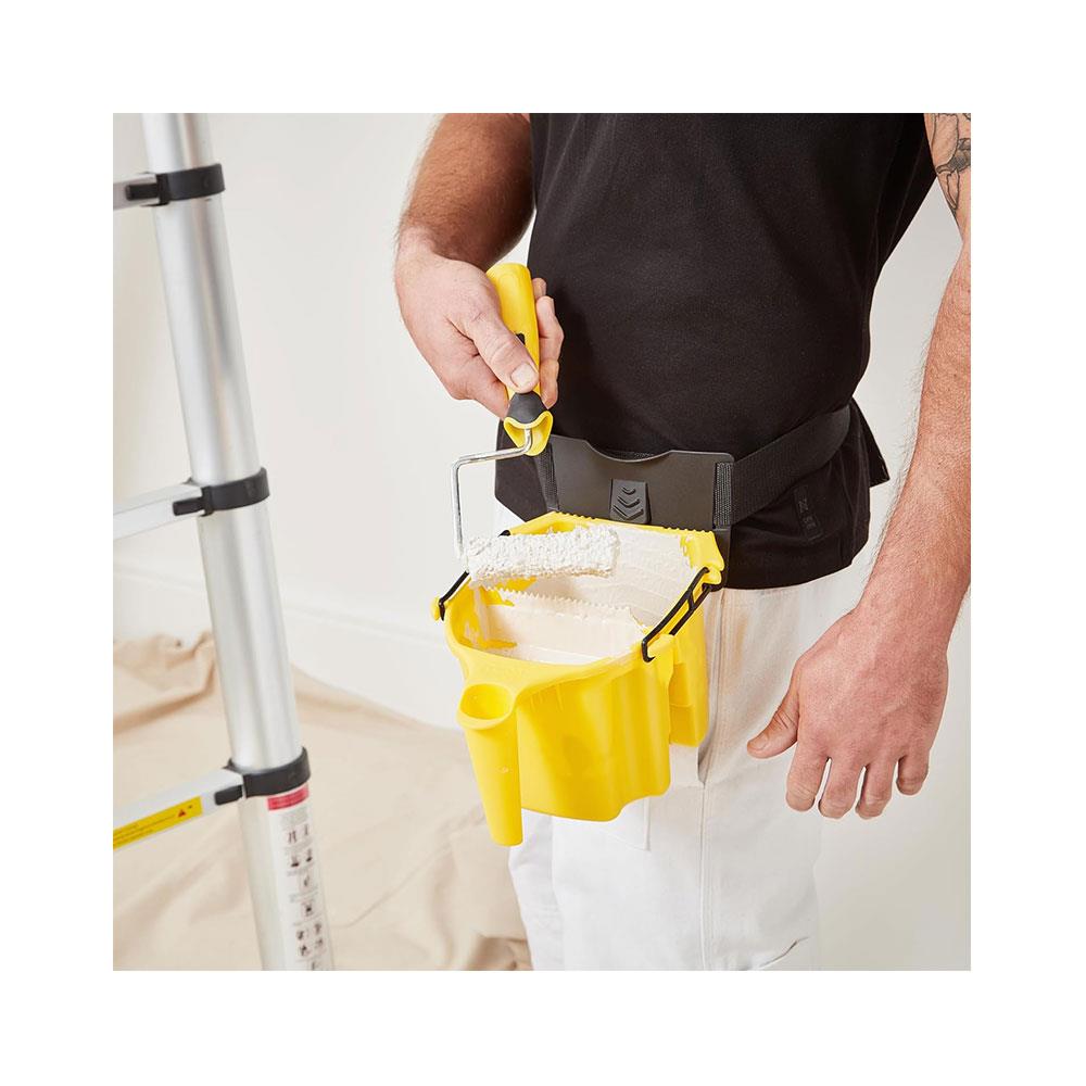 Coral Paintwiz 1.25 Litre Paint Pail Kettle With Accessories - Yellow/Black