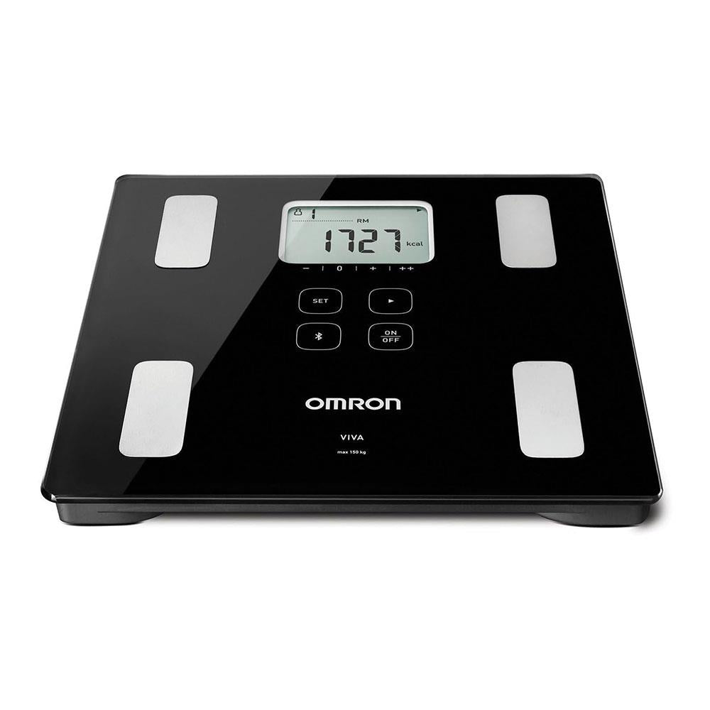 Omron VIVA Bluetooth Smart Digital Bathroom Scale And Body Composition Monitor - Black