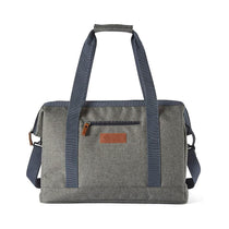 Tower Coast & Country Heritage Picnic Tote Bag With Carry Handles Over-Body Strap 11 Litres - Green & Tan