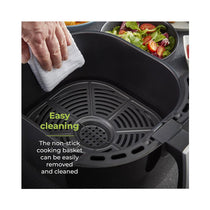 Tower Vortx Vizion Manual Air Fryer With Rapid Air Circulation 1800W 7 Litre - Black
