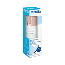 Brita Fill & Go Vital Water Filter Bottle With 2 MicroDiscs 600ml - Apricot