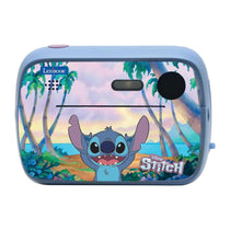 Lexibook Stitch Instant Print Kids Camera With 8GB SD Card & 32GB Storage - Blue