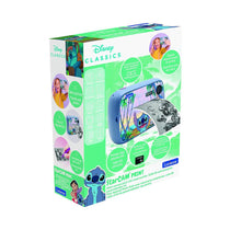 Lexibook Stitch Instant Print Kids Camera With 8GB SD Card & 32GB Storage - Blue