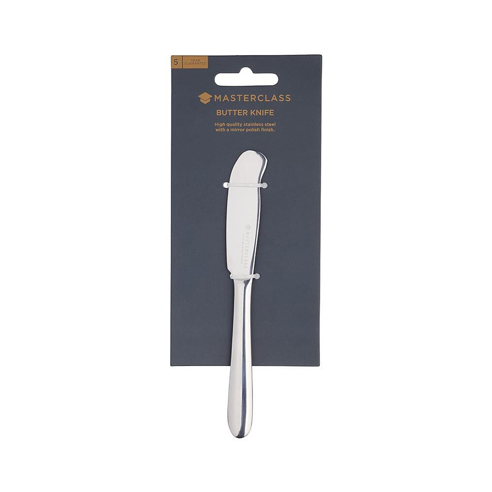 KitchenCraft MasterClass Butter Knife Stainless Steel 16cm - Silver