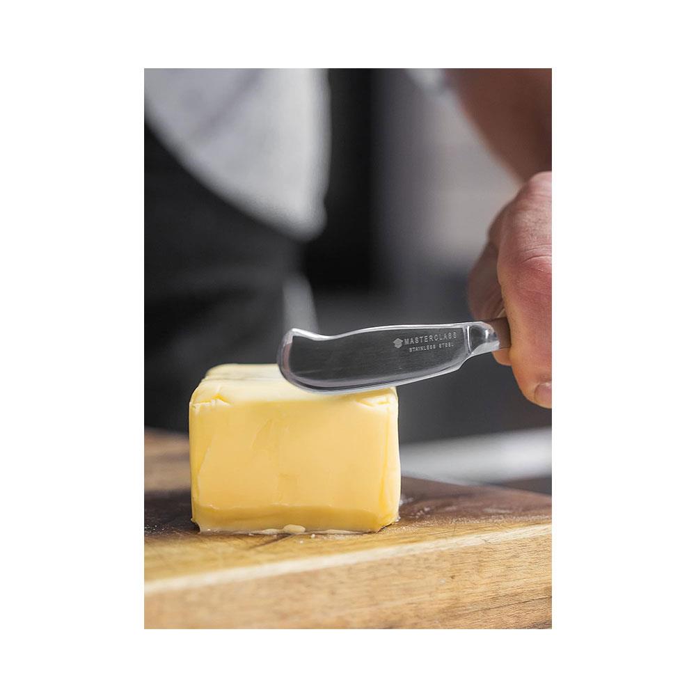 KitchenCraft MasterClass Butter Knife Stainless Steel 16cm - Silver