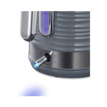 Russell Hobbs Inspire Electric Jug Kettle Premium Textured High Gloss 3000W 1.7 Litres - Grey