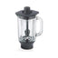 Kenwood Thermoresist Glass Blender Attachment With Stir Stick 1.6 Litres - Black