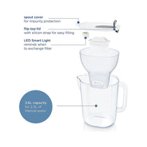 Brita Style XL Water Filter Jug With 1 Maxtra+ Pro Cartridge 3.6 Litres - Grey