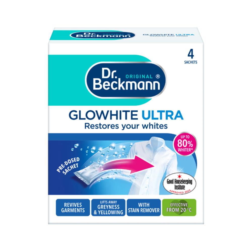 Dr Beckmann Glowhite Ultra Fabric Whitener 4 x 40g Sachets Main image