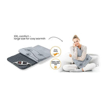 Beurer HK 125 XXL Heating Cushion Electric Heat Pad 60 x 40cm - Gray