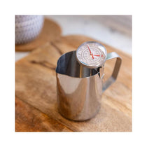 KitchenCraft Milk Frothing Thermometer Stainless Steel Kitchen Gadget - Silver