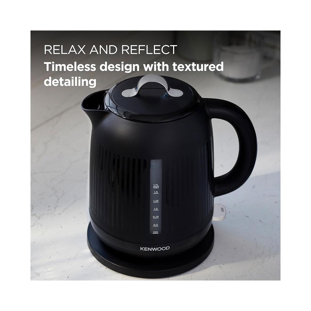 Kenwood Dawn Electric Jug Kettle 3000W 1.7 Litres - Midnight Black