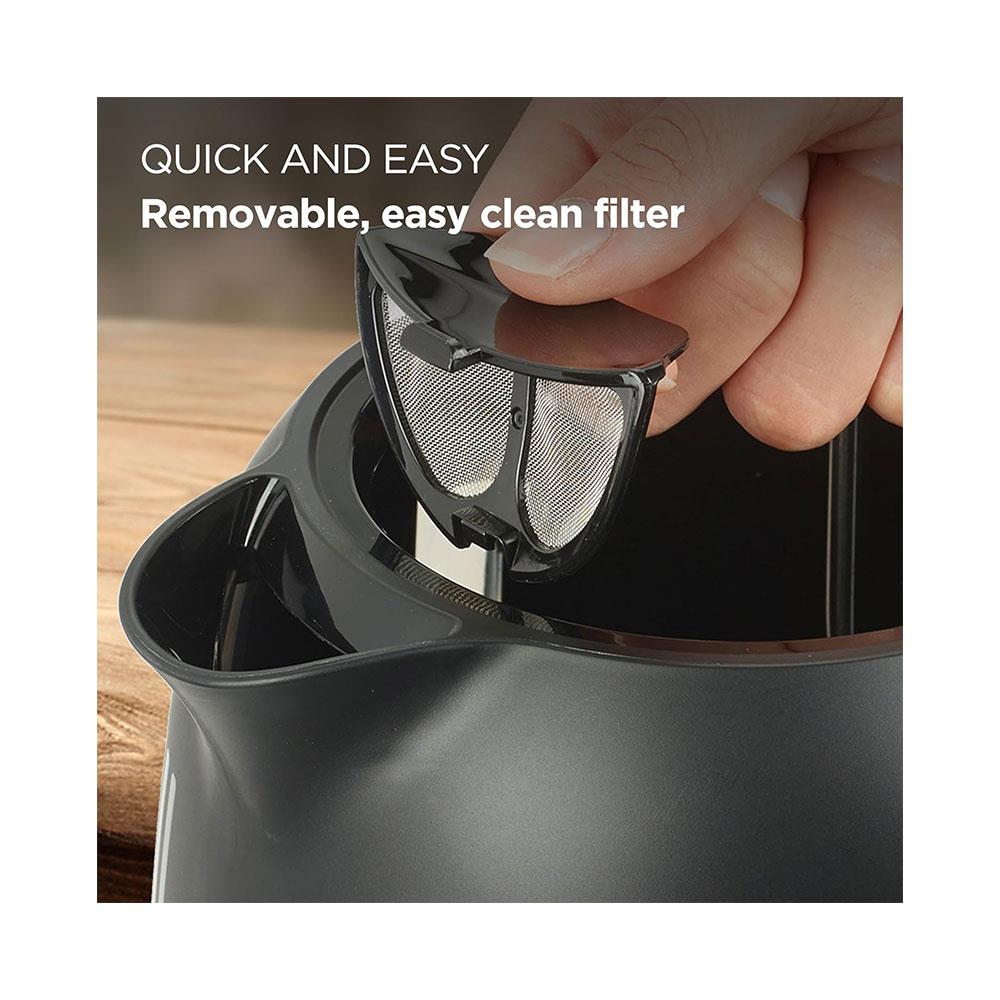 Kenwood Dawn Electric Jug Kettle 3000W 1.7 Litres - Midnight Black