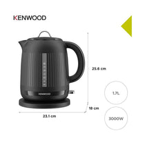 Kenwood Dawn Electric Jug Kettle 3000W 1.7 Litres - Midnight Black