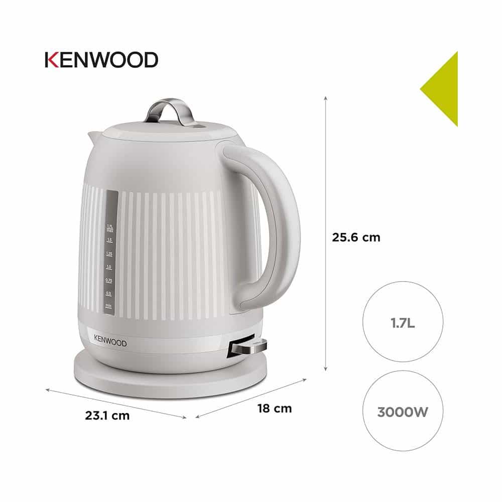 Kenwood Dawn Electric Jug Kettle 3000W 1.7 Litres - Oatmeal Cream
