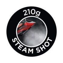 Russell Hobbs One Temperature Steam Iron 2600W 350ml Water Tank - Red/Black