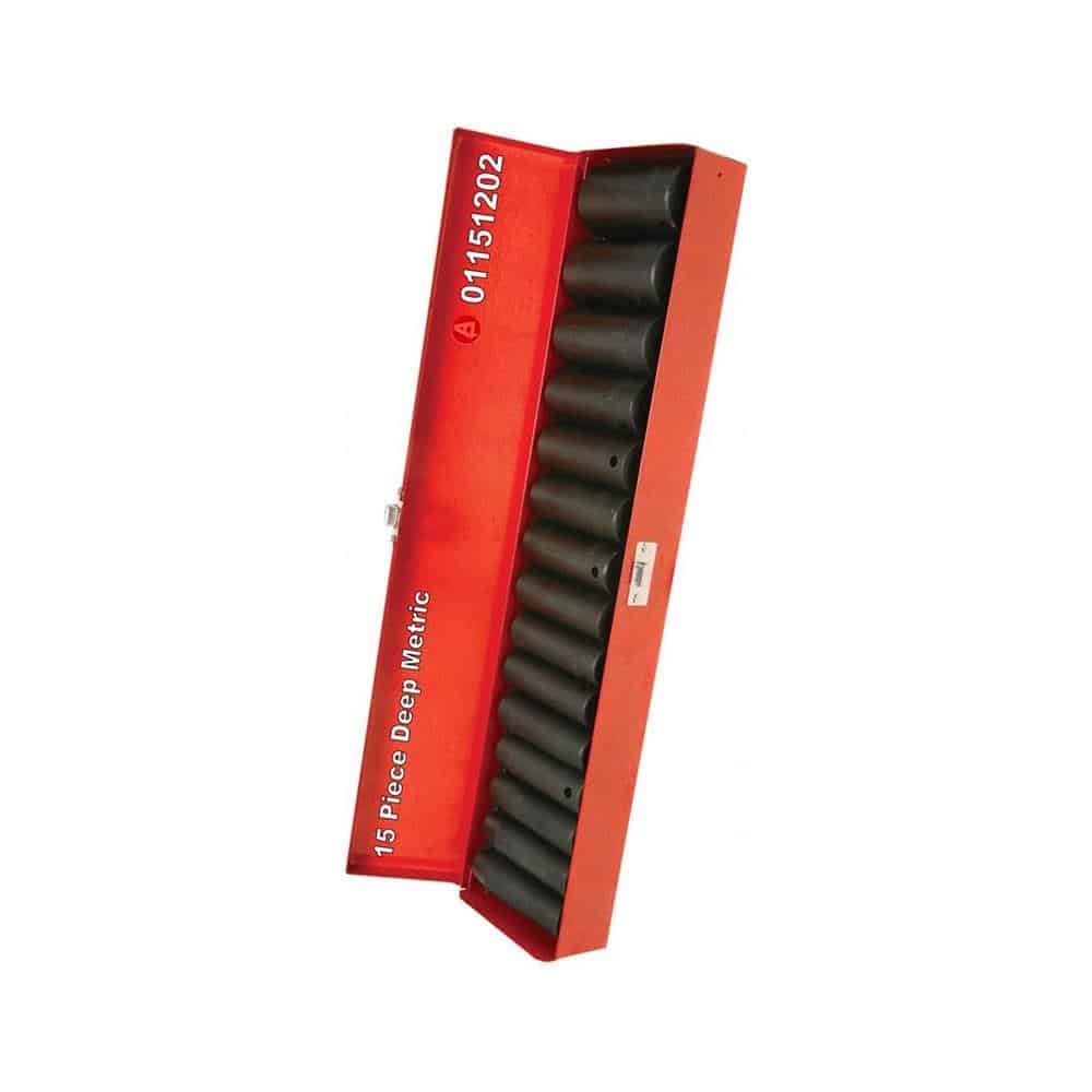 Hilka 1/2 Inch Drive Deep Impact Sockets Metric Socket Set - 15 Piece Secondary image