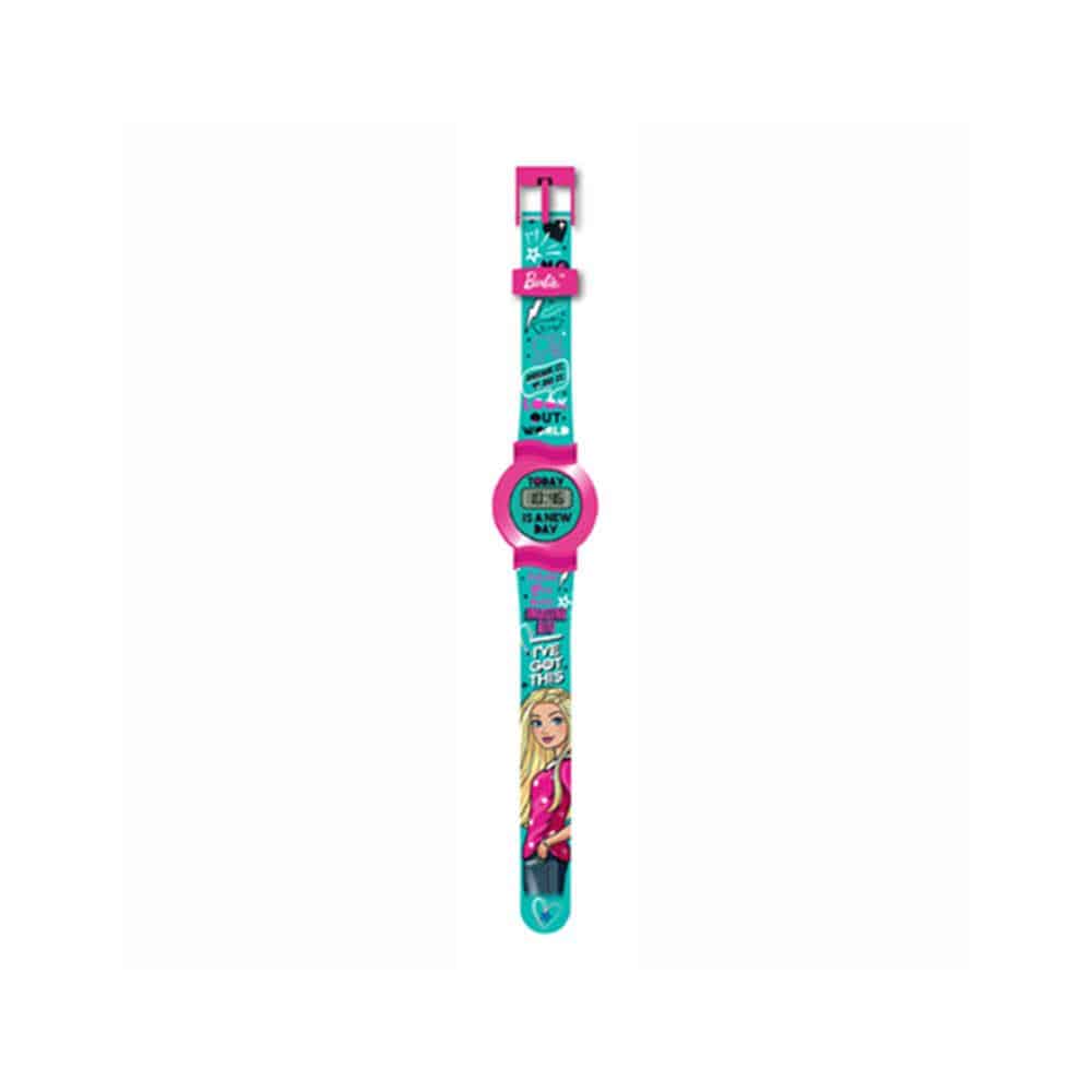 Barbie Girls Digital LCD Watch With 5 Functions - Pink Secondary image