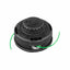 Makita Trimmer Head Tap & Go 2.0mm x 4.0m M10 x 1.25 LH Four Leaf Line - Black