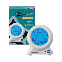 Tommee Tippee Groclock Sleep Trainer Alarm Clock & Nightlight For Young Children USB-Powered - Off White