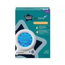 Tommee Tippee Groclock Sleep Trainer Alarm Clock & Nightlight For Young Children USB-Powered - Off White
