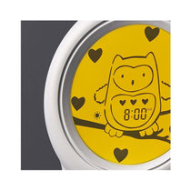 Tommee Tippee Groclock Sleep Trainer Alarm Clock & Nightlight For Young Children USB-Powered - Off White