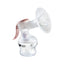 Tommee Tippee Made For Me Single Manual Breast Pump With Baby Bottle 150ml - Clear
