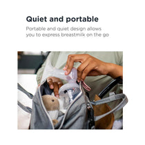 Tommee Tippee Made For Me Single Manual Breast Pump With Baby Bottle 150ml - Clear