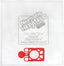 Henry HepaFlo Vacuum Bags 907075 Pack of 10 for Henry Hetty Harry & James Vacuum Cleaners