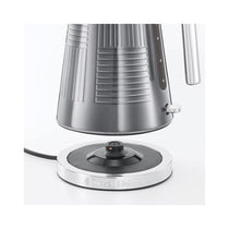 Russell Hobbs Geo Steel Cordless Electric Kettle Contemporary Design Textured Stainless Steel 1.7 Litre - Silver