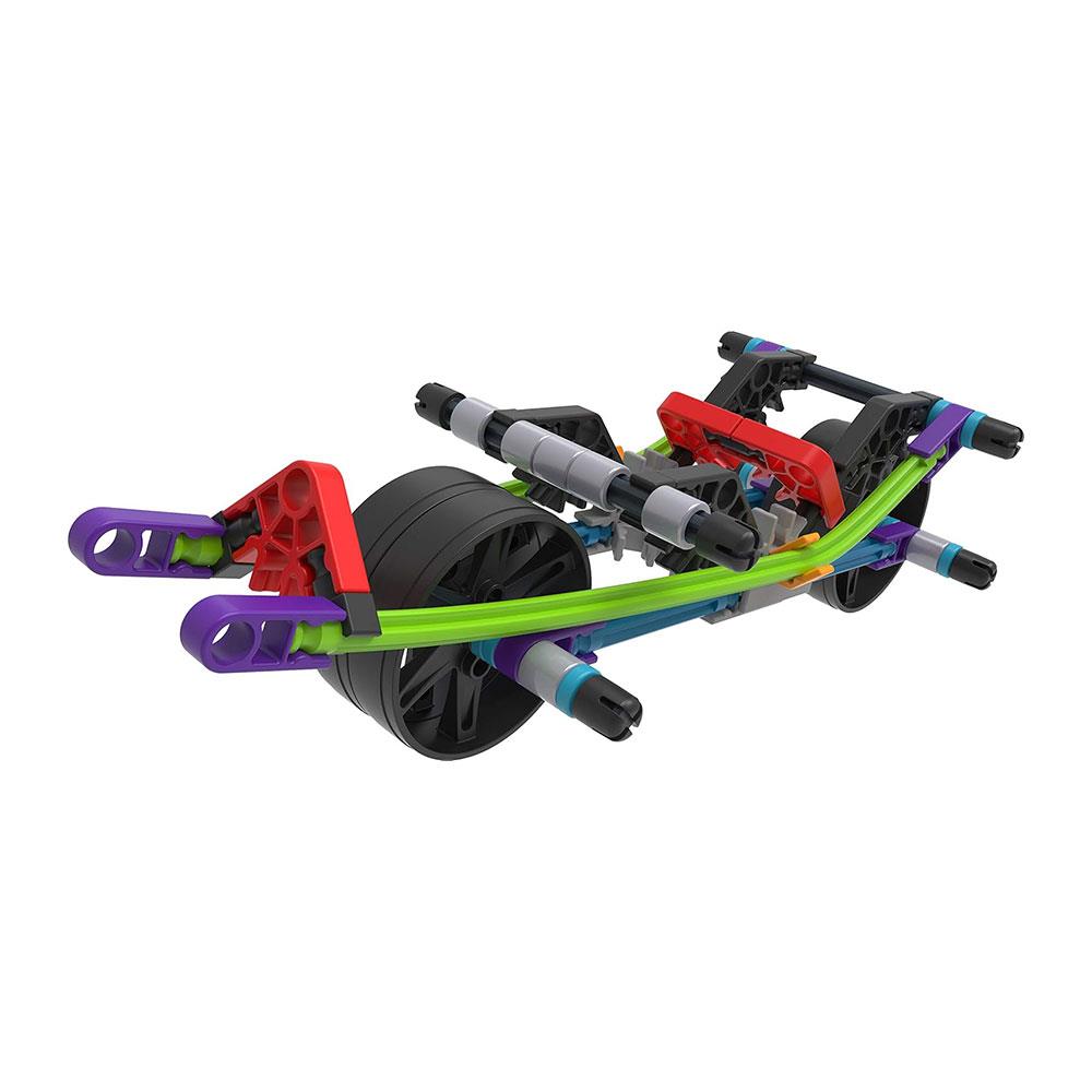 K'Nex Rad Rides 12 In 1 Building Set Educational Construction Toys For Boys & Girls 206 Pieces - Multicolour