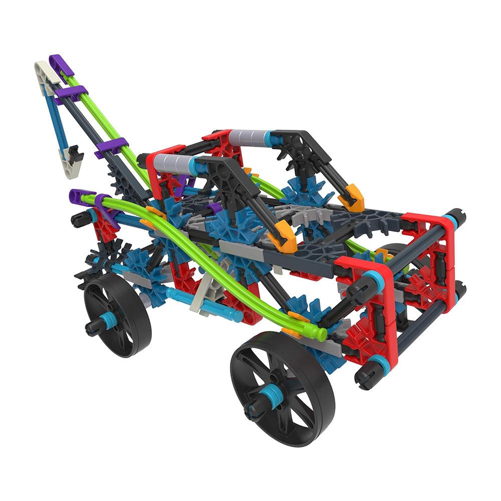 K'Nex Rad Rides 12 In 1 Building Set Educational Construction Toys For Boys & Girls 206 Pieces - Multicolour