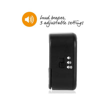Salter 355 BKXCDU Loud Digital Kitchen Timer Stopwatch LCD Display Memory Function Large Buttons - Black