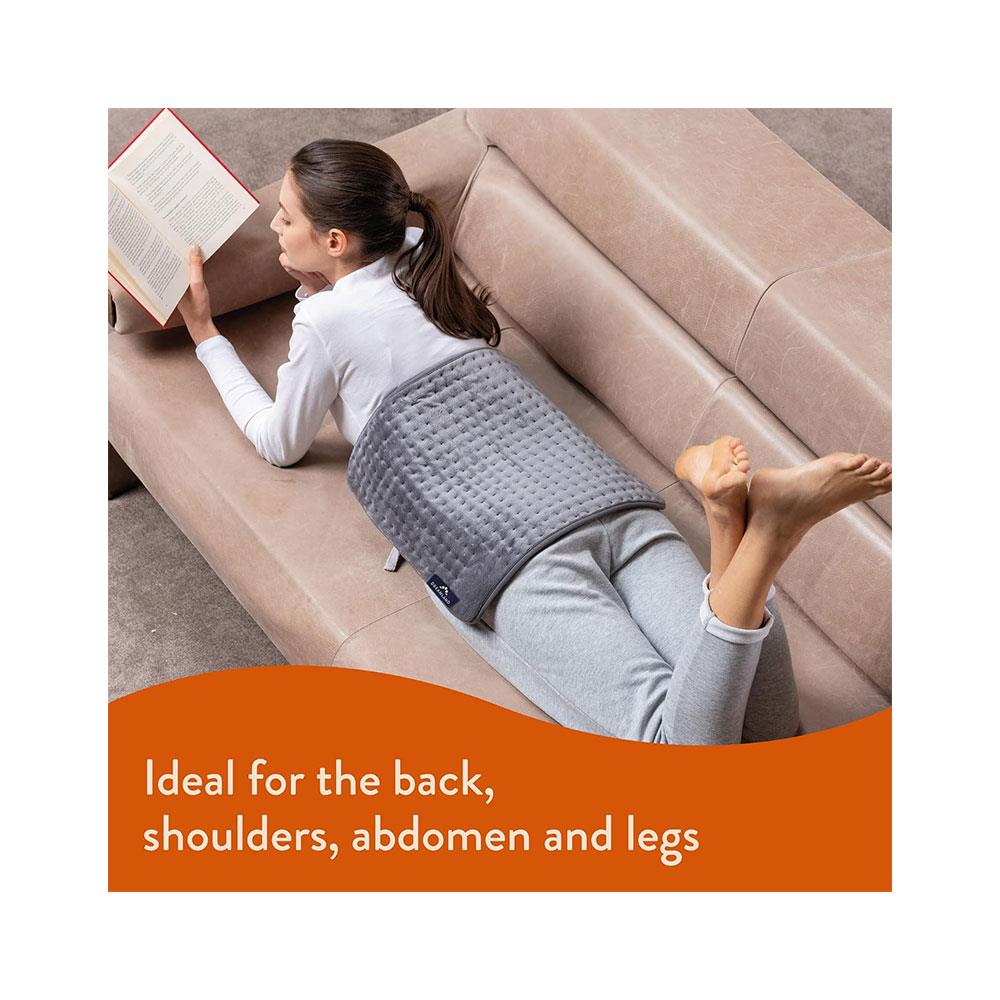Dreamland Revive Me Heat Pad XL Size Electric Heating Pad 38 x 50cm - Grey