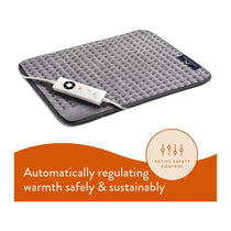 Dreamland Revive Me Heat Pad XL Size Electric Heating Pad 38 x 50cm - Grey