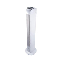 Igenix 29 Inch Oscillating Tower Fan With 3 Speed Settings 7.5 Hour Timer & Remote Control 45W - White