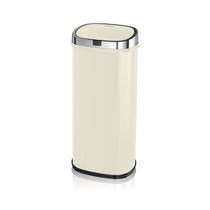 Morphy Richards Chroma Square Kitchen Bin With Infrared Motion Sensor 50 Litre - Cream