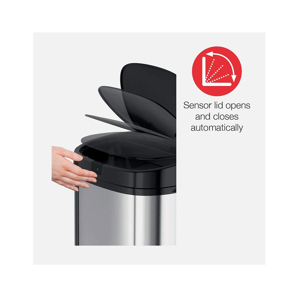 Morphy Richards Chroma Square Kitchen Bin With Infrared Motion Sensor 50 Litre - Silver Secondary image