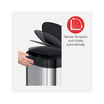 Morphy Richards Chroma Square Kitchen Bin With Infrared Motion Sensor 50 Litre - Silver