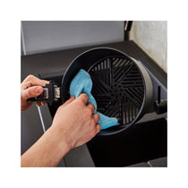 Swan Stealth Manual Air Fryer With Adjustable Temperature & 60 Minute Timer 1500W 4.7 Litres - Black
