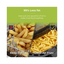 Tower Vortx Vizion Digital Air Fryer With Rapid Air Circulation 1800W 7 Litres - Black