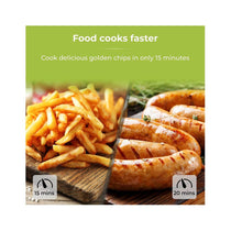 Tower Vortx Vizion Digital Air Fryer With Rapid Air Circulation 1800W 7 Litres - Black