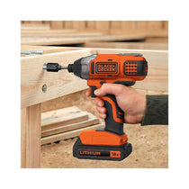 Black & Decker 18V Impact Driver & 1.5Ah Battery With 400mA Charger In Carton - Orange/Black