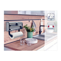 Leifheit Parat Royal II Wall Mounted Kitchen Roll Holder Stainless Steel - Silver