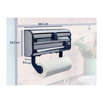 Leifheit Parat Royal II Wall Mounted Kitchen Roll Holder Stainless Steel - Silver