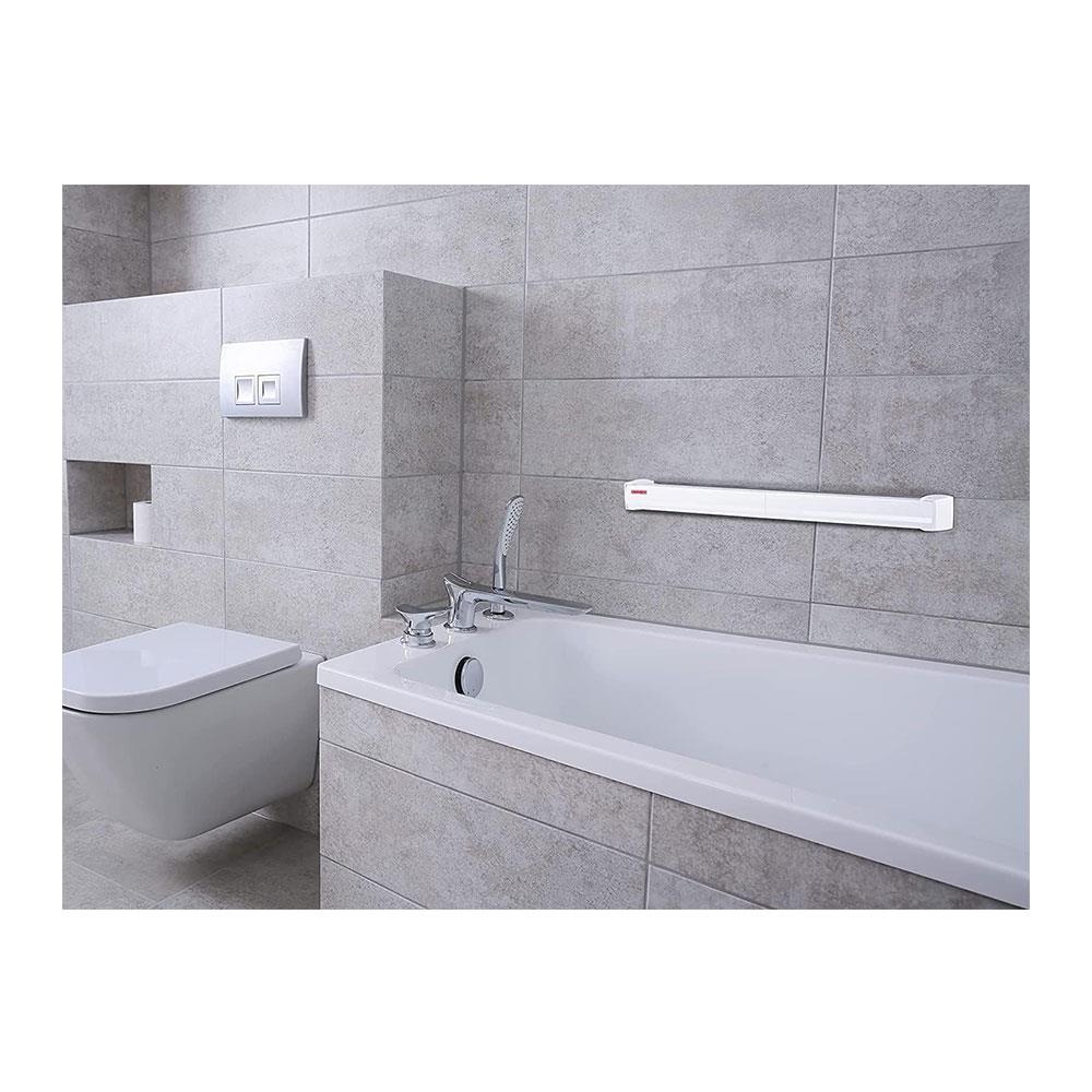 Leifheit Telegant 72 Protect Wall Mounted Clothes Laundry Airer Dryer 7.2m Drying Space - White